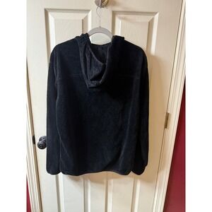 J‎ America Black Fleece Zip Up Hoodie Arkansas Razorbacks Logo Women's L